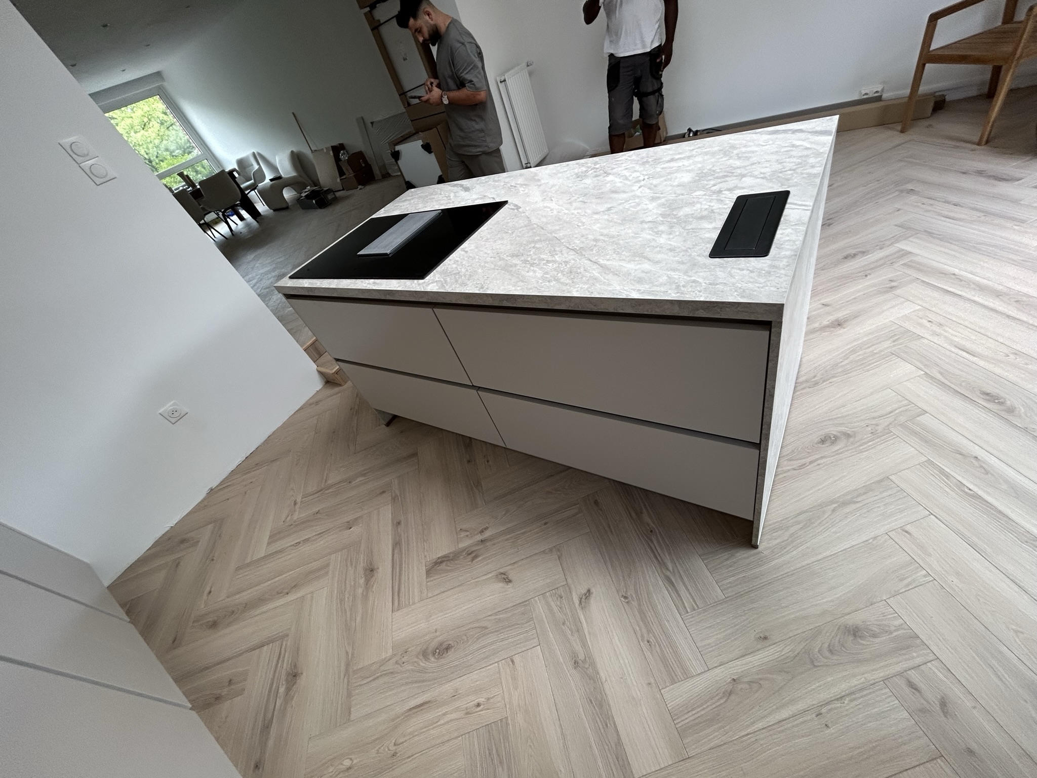 Cuisine Pierre Marbré